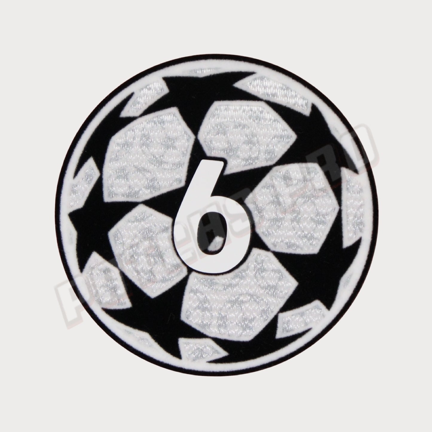 Patch/Badge UEFA Champions League Starball 6 Times Winners 2024-2026