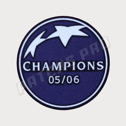 Patch/Badge UEFA Champions League Champions 05/06 FC Barcelona