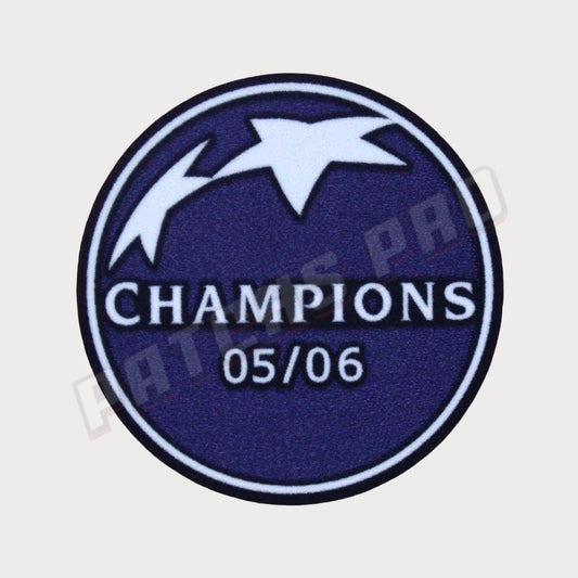 Patch/Badge UEFA Champions League Champions 05/06 FC Barcelona