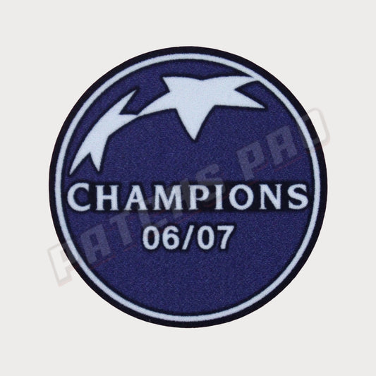 Patch/Badge UEFA Champions League Champions 06/07 AC Milan