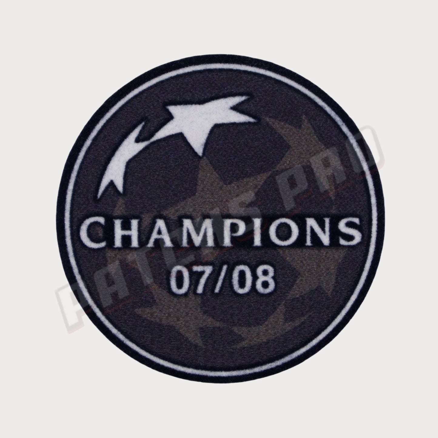 Patch/Badge UEFA Champions League Champions 07/08 Manchester United