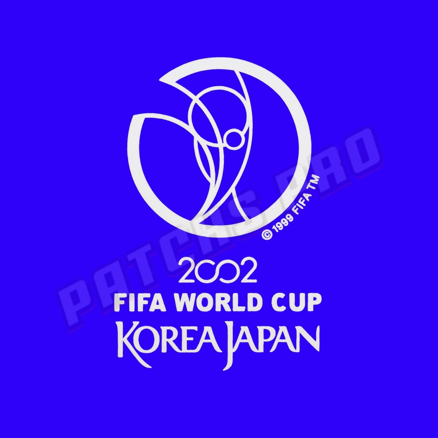 Patch/Badge FIFA World Cup 2002 Korea Japan (Blanc)