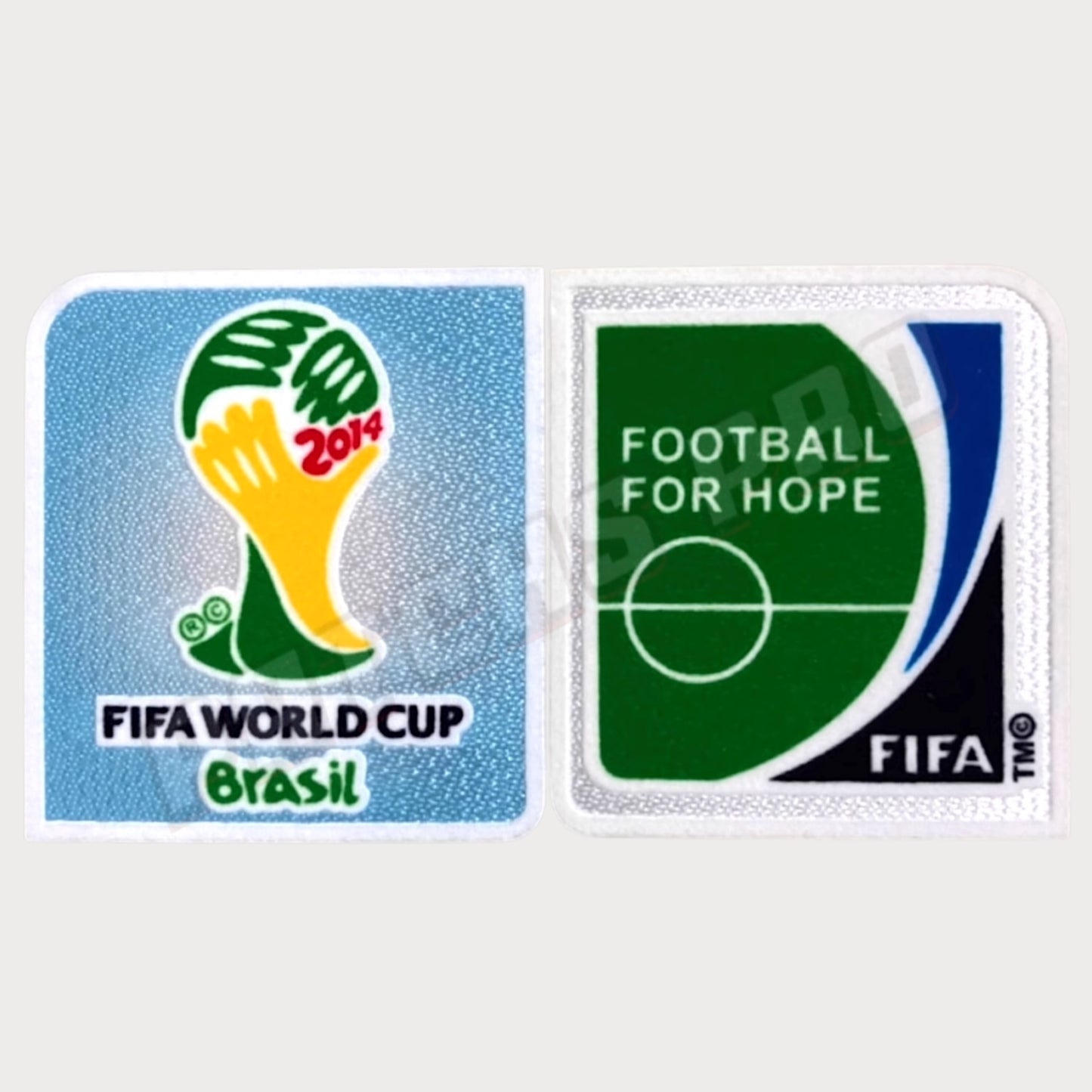 Patch/Badge FIFA World Cup 2014 Brasil + Football For Hope