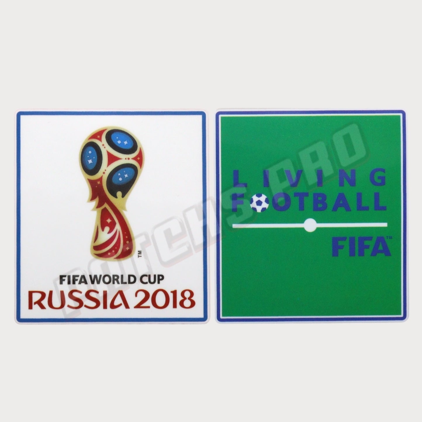 Patch/Badge FIFA World Cup 2018 Russia + Living Football
