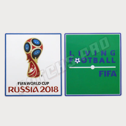 Patch/Badge FIFA World Cup 2018 Russia + Living Football