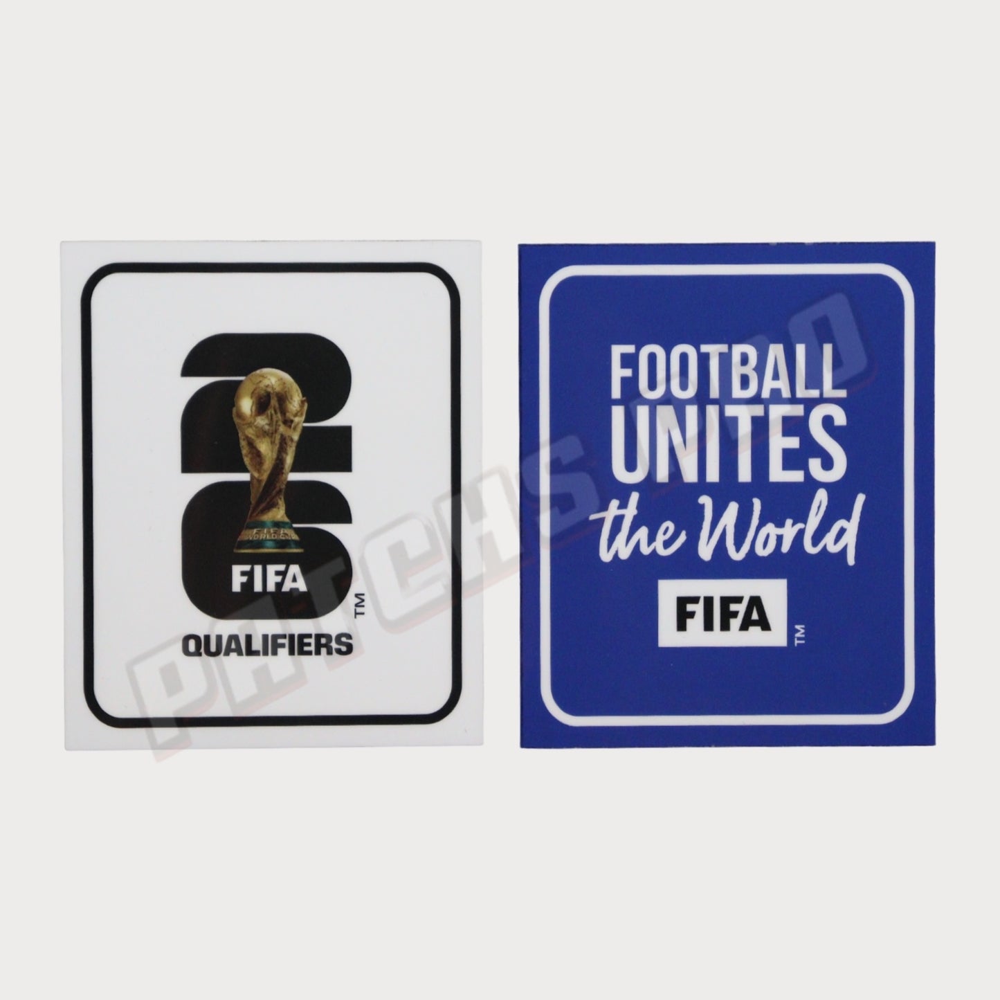 Patch/Badge FIFA World Cup 2026 Qualifiers + Football Unites The World